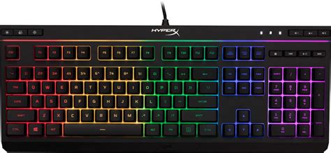 HyperX Alloy Core RGB Wired Gaming Membrane Keyboard with RGB Lighting ...