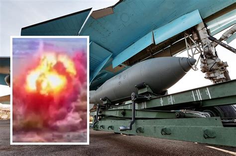 Ukrainian sappers destroy FAB-250 aircraft bomb with Russian equivalent ...