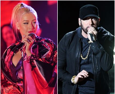 Inside Eminem and Christina Aguilera's Feud