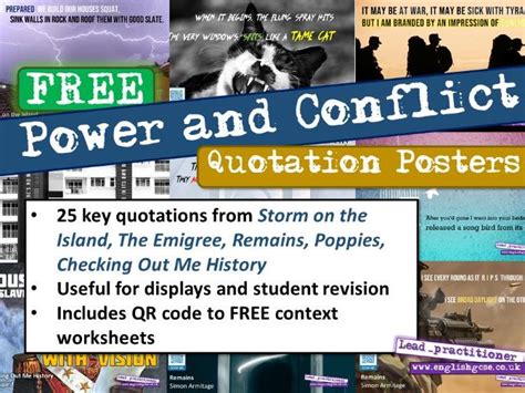 Power and Conflict - Compare | Teaching Resources