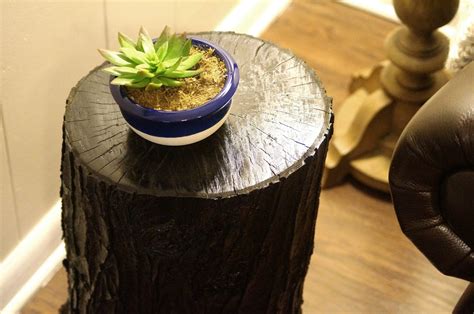 Don't Disturb This Groove: Tree Stump Table