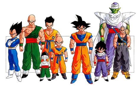 Z fighters, dragon, dragonball, HD wallpaper | Peakpx