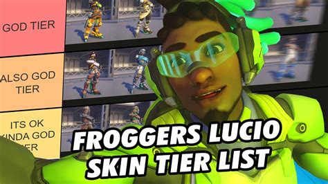 The ULTIMATE Lucio skin tier list! - YouTube