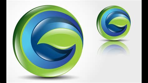 How to create 3D Logo Design in Adobe Illustrator CS6 | HD | GreenTech ...