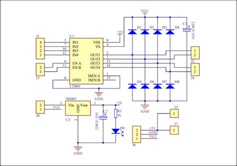 L298 Module Circuit Diagram