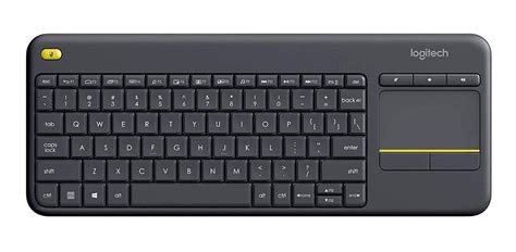 Teclado Inalámbrico Logitech K400 Plus Qwerty Español Negro | Just ...