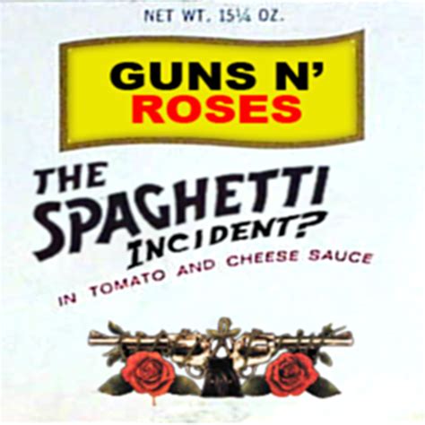 Spaghetti Incident CD Sleeve by MrAngryDog on deviantART