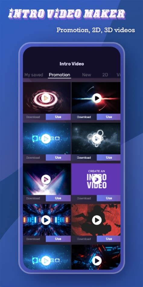 Intro video maker logo and text animation APK for Android - Download