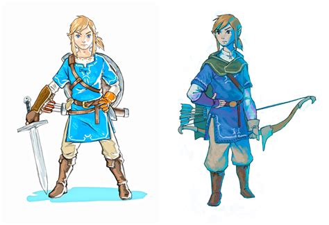 New Zelda: Breath of the Wild concept art