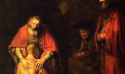 Rembrandt's painting, The Return of the Prodigal Son - Rachel Shockey ...