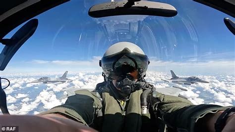 A Glimpse Inside the Cockpit of an RAF Top Gun Pilot as they Confront a ...