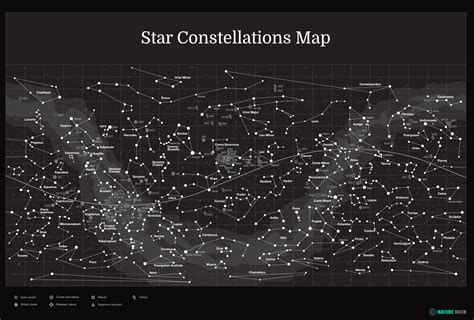 Star Constellations Map: All 88 Star Constellations (In 8K)