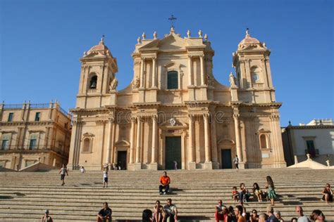 Noto Cathedral is a Roman Catholic Cathedral in Noto in Sicily ...