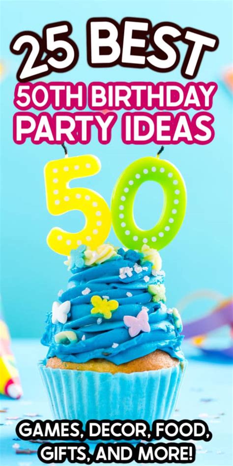 Unique Ways To Celebrate 50th Birthday - Birthday Cake Images