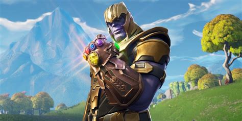 Fortnite Player With the Thanos Skin Snaps Away Half The Lobby