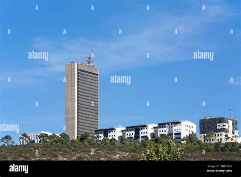 Haifa university main building hi-res stock photography and images - Alamy