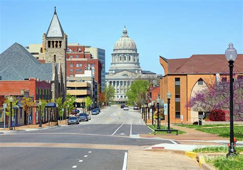 Downtown Jefferson City, Missouri Photograph by Denis Tangney Jr - Pixels