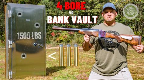 4 BORE Rifle vs Bank Vault 💰 (The Biggest Rifle Ever !!!) - YouTube