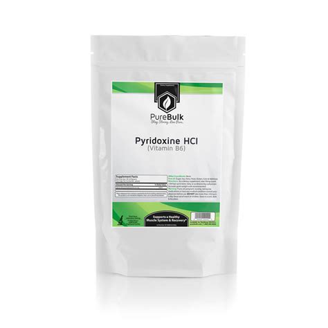 Pyridoxine HCL (Vitamin B6) Powder | BeamZen