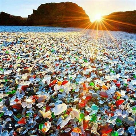 Glass Beach, Fort Bragg, California,... - Amazing Geologist