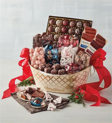 Deluxe Chocolate Gift Basket | Best Gift Baskets From Harry and David ...