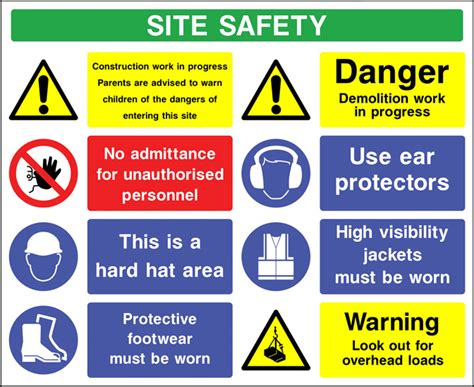 Health And Safety Signs In The Workplace