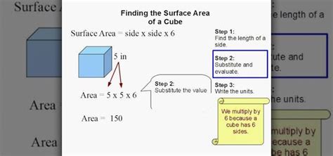 How to Find the surface area of a cube « Math :: WonderHowTo