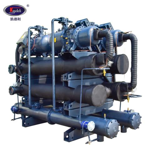 Large 250 ton 4 screw compressors water cooled chiller | Kaydeli ...