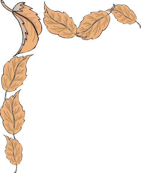 Fall Leaves Border Clip Art Free - ClipArt Best