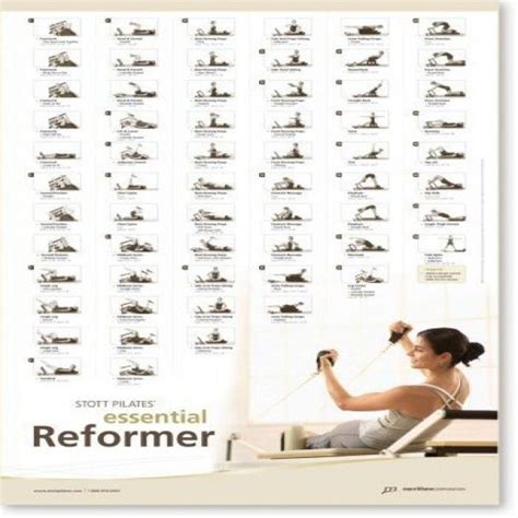 Printable Pilates Reformer Exercises Chart Free Web This Chart Will ...