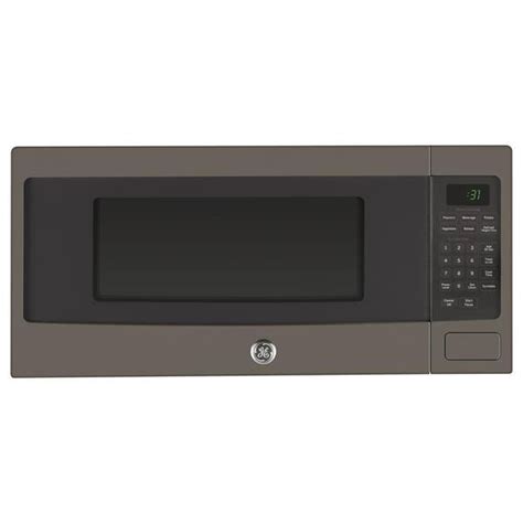 GE Profile Profile 1.1 cu. ft. Countertop Microwave in Slate with ...