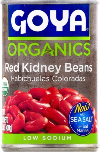 Goya Organic Red Kidney Beans, 15.5 oz - Fred Meyer