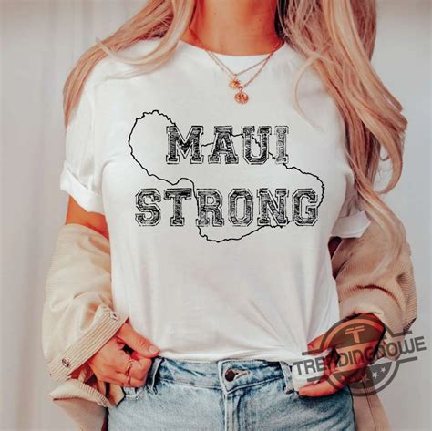 Lahaina Strong Shirt Fundraiser Support For Hawaii Fire Victims Lahaina ...