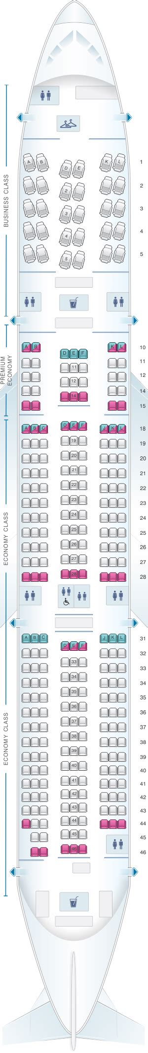 Air Tahiti Nui Seat Map | Brokeasshome.com