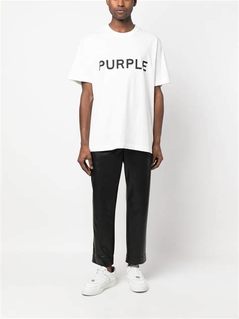 Purple Brand Logo Print T-shirt - Farfetch