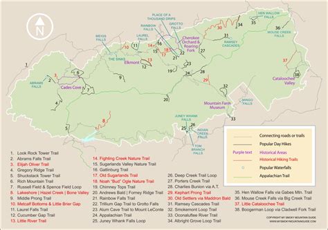 10+ Great smoky mountains national park map image HD – Wallpaper