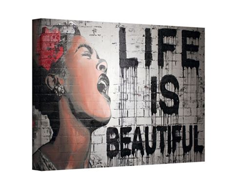 Life is Beautiful by Mr. Brainwash - Woot