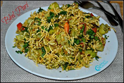 Bhel Puri (Bhelpuri) Recipe | Subbus Kitchen