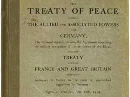 The Peace Treaty Of Versailles - thesis