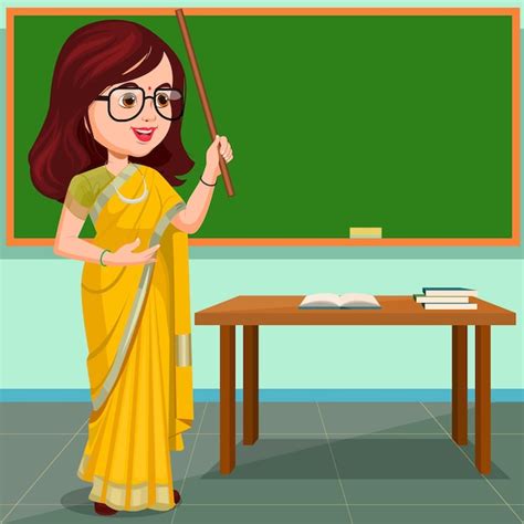 Indian teacher Vectors & Illustrations for Free Download | Freepik