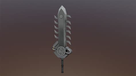 Chainblade - clean - 3D model by Facundo_Gonzalez [c6d1a54] - Sketchfab