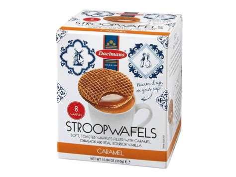 Stroopwafel ice cream sandwiches - Daelmans Stroopwafels