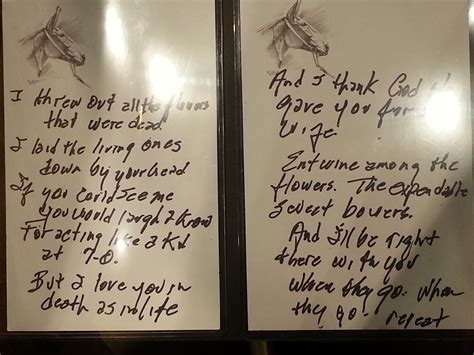 The letter Johnny Cash wrote to June on the eve of her funeral. Wow, to ...