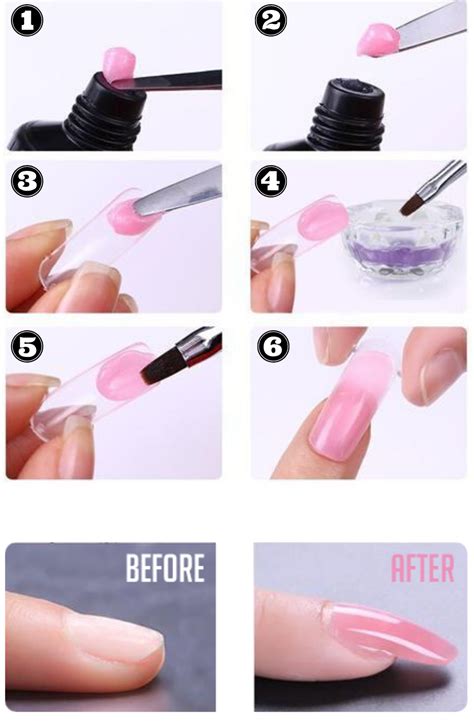 How To Apply Polygel Nails