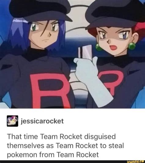 That time Team Rocket disguised themselves as Team Rocket to steal ...