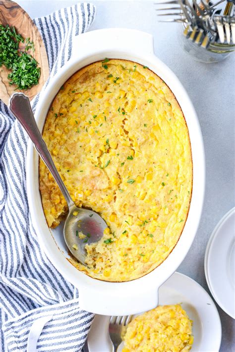 Scalloped Corn Casserole - Simply Scratch