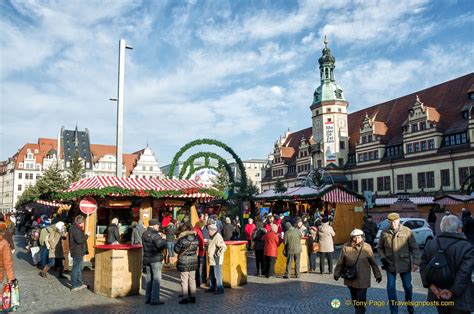 Leipzig Christmas Market on Marktplatz