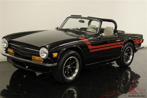 1972 Triumph TR6 Roadster Restored 2.5L 6 Cyl 4 Speed Many Performance ...