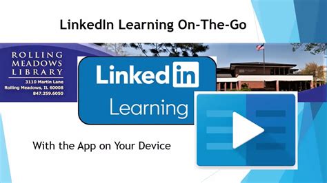 Get Started with the LinkedIn Learning Mobile App - YouTube