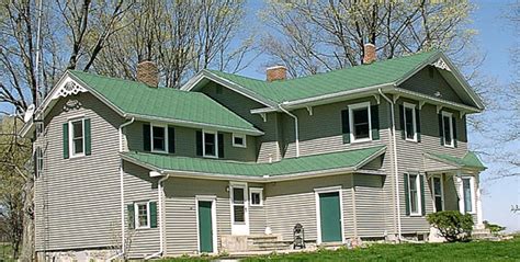 Best House Color With Green Metal Roof at Lisa Petro blog